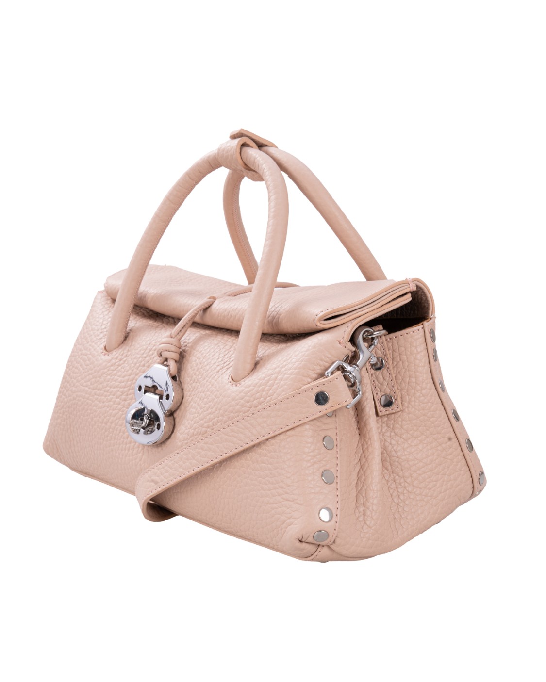 shop ZANELLATO  Borsa: Zanellato borsa "Dotta" small in pelle martellata.
Chiusura roll-top magnetica e nastrini tubolari con fibbia twist-lock.
Tracolla regolabile e removibile.
Tasca interna.
Dimensioni: Larghezza 32 cm, altezza 17 cm, profondità 15,5 cm, luce del manico 16 cm.
Composizione: 100% pelle di vitello.
Made in Italy.. 068750 S 1120000-Z0855 number 441590